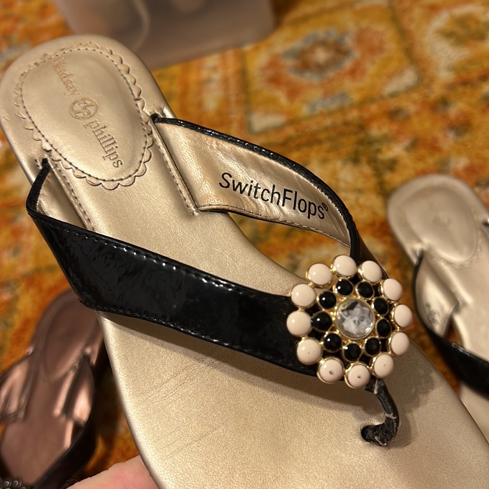 3 pairs of Lindsey Phillips switch flops - Picture 4 of 11
